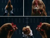 Curiosa publicidad de Mercedes-Benz revoluciona el gallinero.